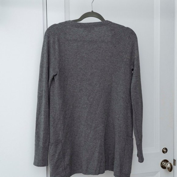 Burberry Brit Grey Cashmere Cardigan - XS - Picture 3 of 5